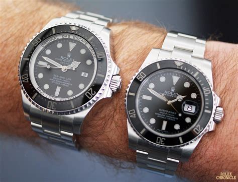 rolex sub vs jlc deep sea chronograph|Rolex Sea.